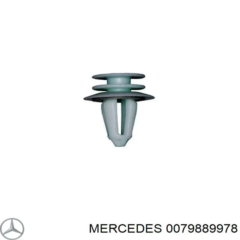 0079889978 Mercedes clips fijación, revestimiento puerta