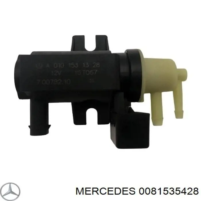 0081535428 Mercedes valvula de solenoide control de compuerta egr
