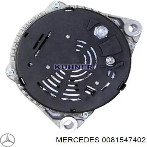 0081547402 Mercedes alternador