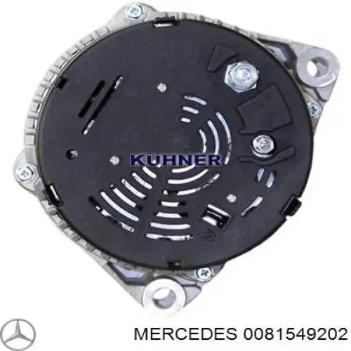 Alternador 0091541702 Mercedes