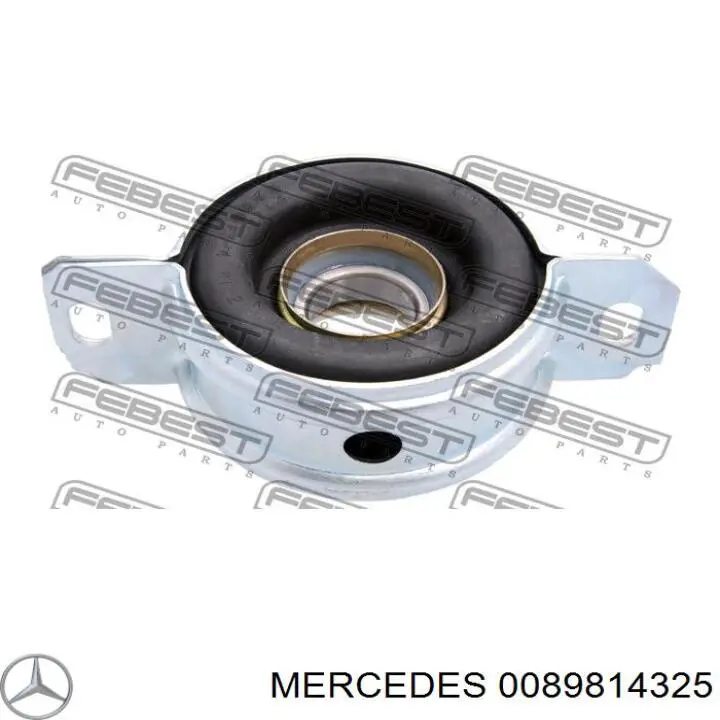Rodamiento central del eje de transmisión Mercedes 0089814325