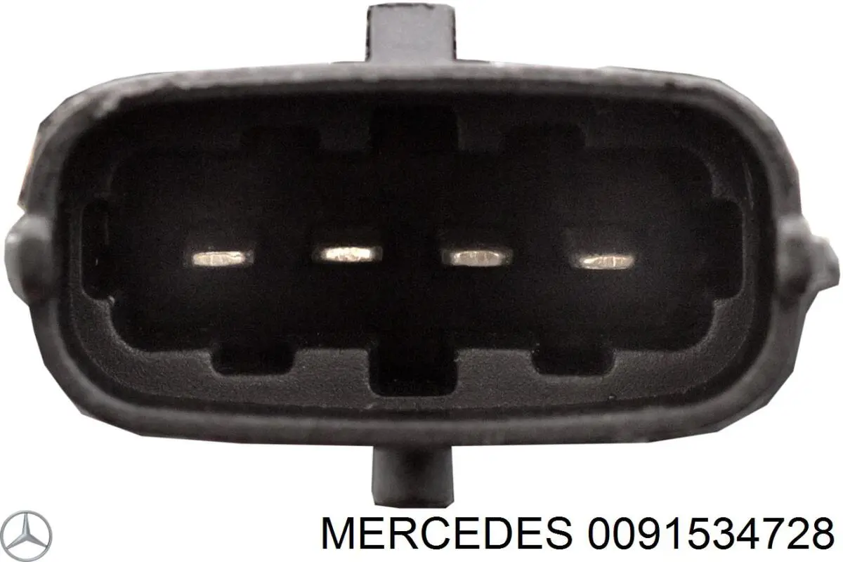 0091534728 Mercedes indicador, presión del aceite