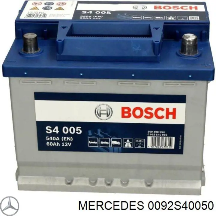 Batería de Arranque Mercedes (0092S40050)