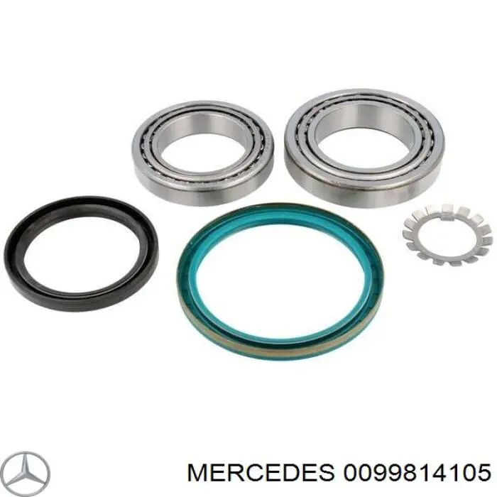 Cojinete interno del cubo de rueda delantera Mercedes 0099814105 precio, desde 22,23 EUR