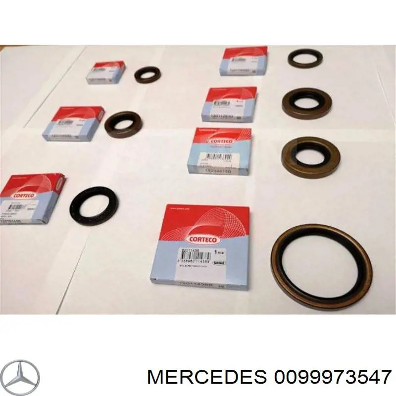 Comprar 0099973547 Mercedes Retén de cigüeñal frontal
