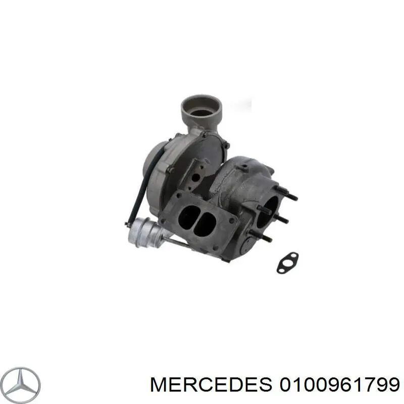 A0100961799 Mercedes Turbo para motor