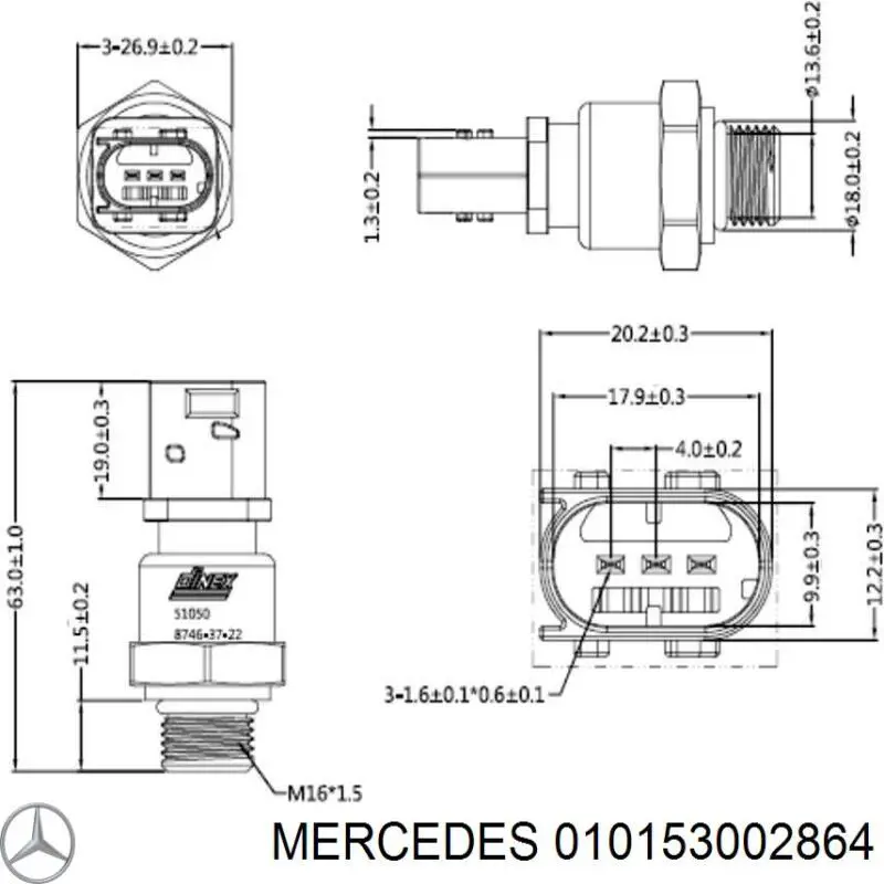 010153002864 Mercedes