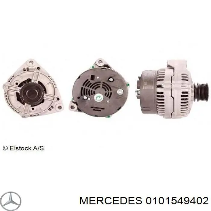 0101549402 Mercedes alternador