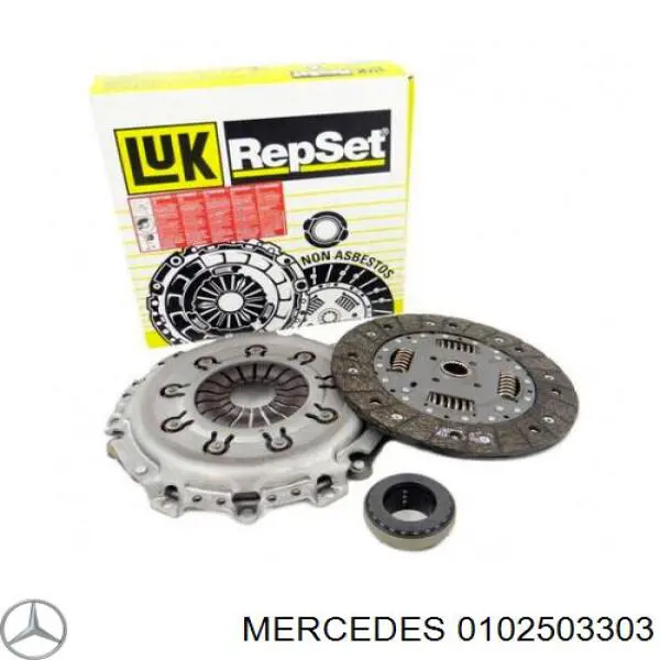 Disco de embrague Mercedes 0102502403 precio, desde 54,80 EUR