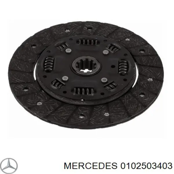 0102503403 Mercedes disco de embrague