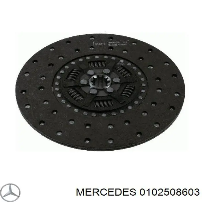 Disco de embrague Mercedes 0102508603 precio, desde 89,90 EUR