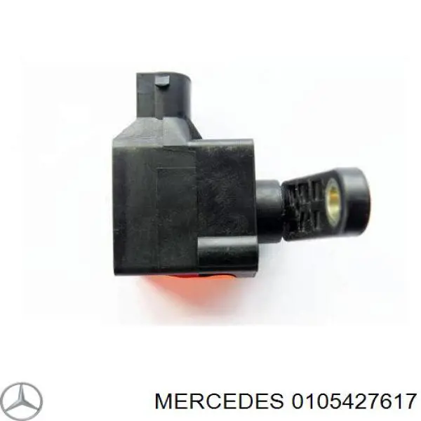 0105427617 Mercedes sensor, nivel de suspensión neumática, delantero derecho