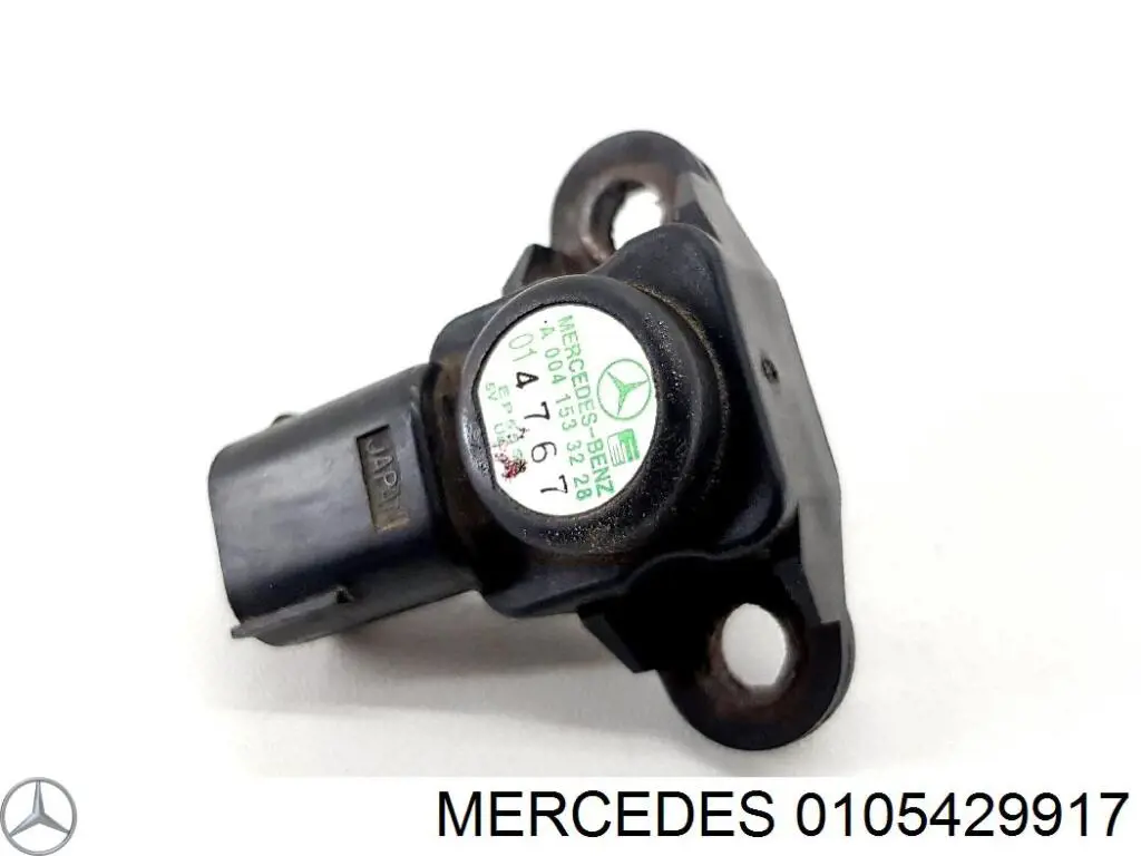 0105429917 Mercedes sensor de presion de carga (inyeccion de aire turbina)