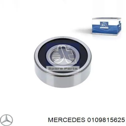 0109815625 Mercedes Cojinete guía, embrague
