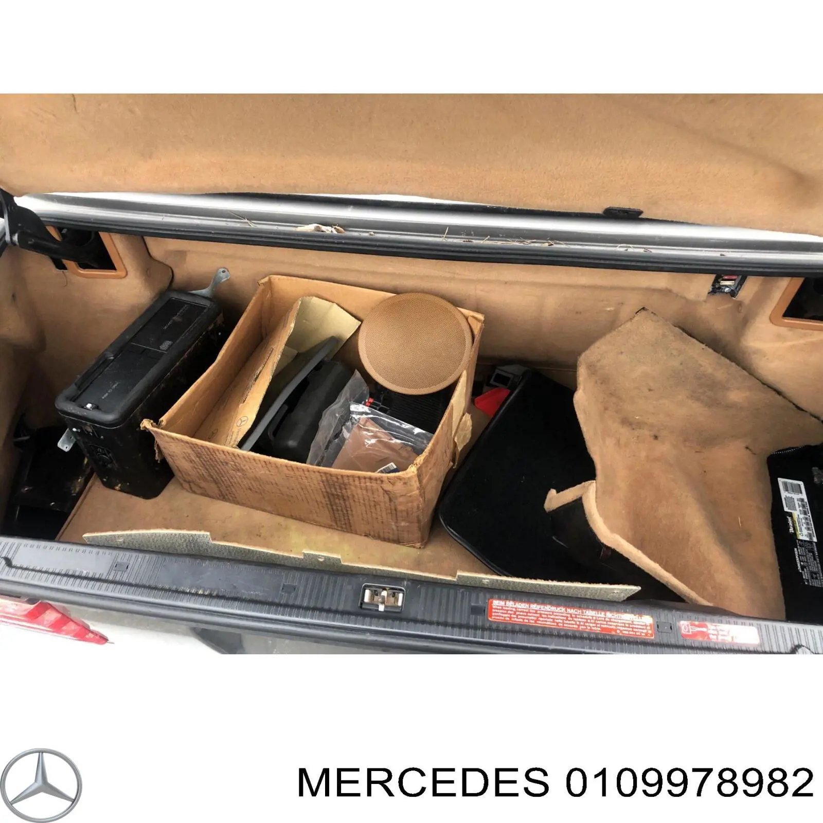0109978982 Mercedes Manguera de limpiaparabrisas universal