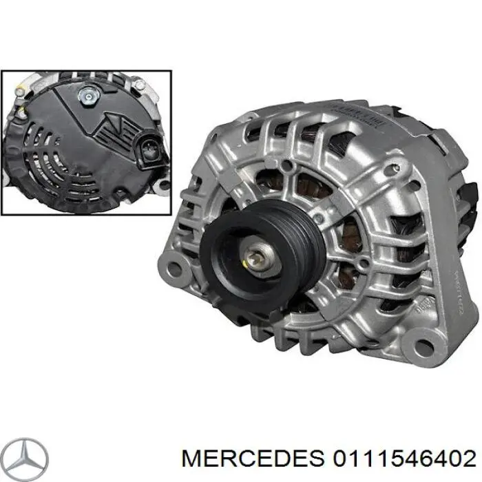 0111546402 Mercedes alternador