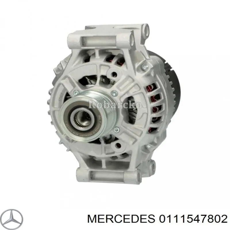 0111547802 Mercedes alternador