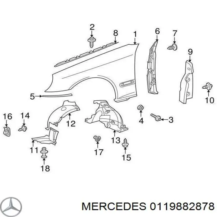 0119882878 Mercedes