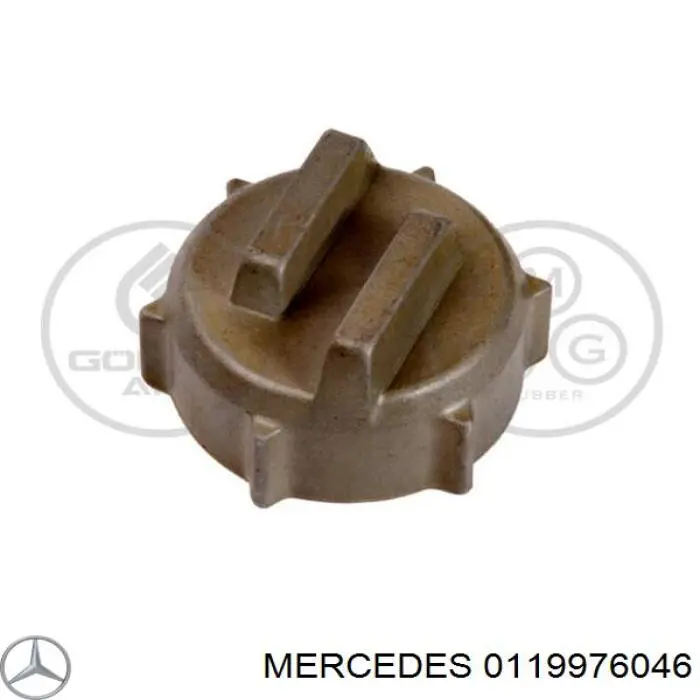 0119976046 Mercedes anillo retén, cubo de rueda delantero