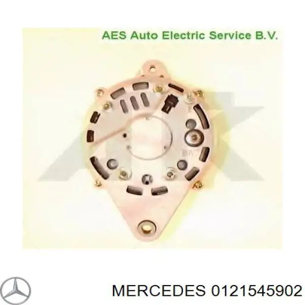 Alternador del motor Mercedes 0121545902 precio, desde 211,81 EUR