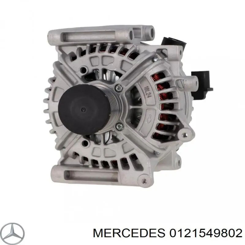 0121549802 Mercedes alternador