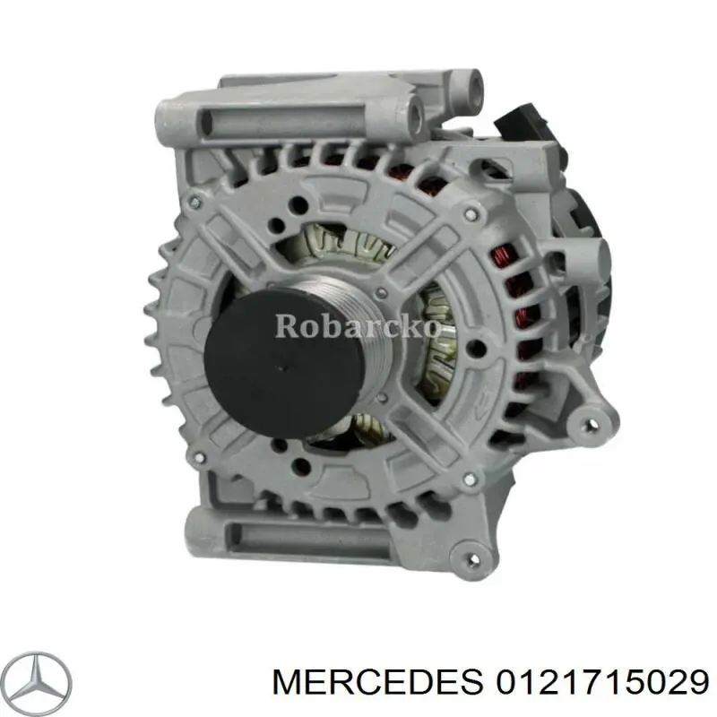 Alternador del motor Mercedes 0121715029 precio, desde 241,32 EUR