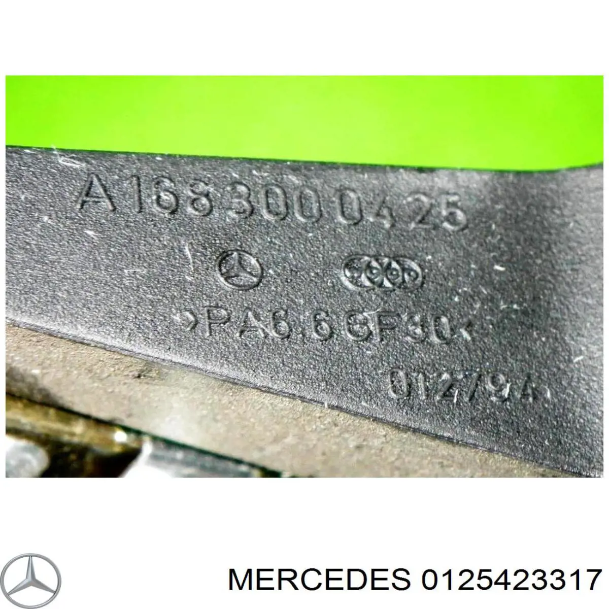0125423317 Mercedes sensor de posicion del pedal del acelerador