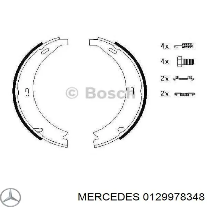 0129978348 Mercedes junta, bomba de alta presión