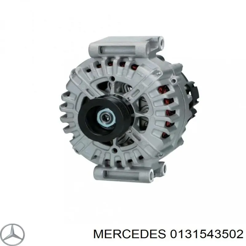 0131543502 Mercedes alternador