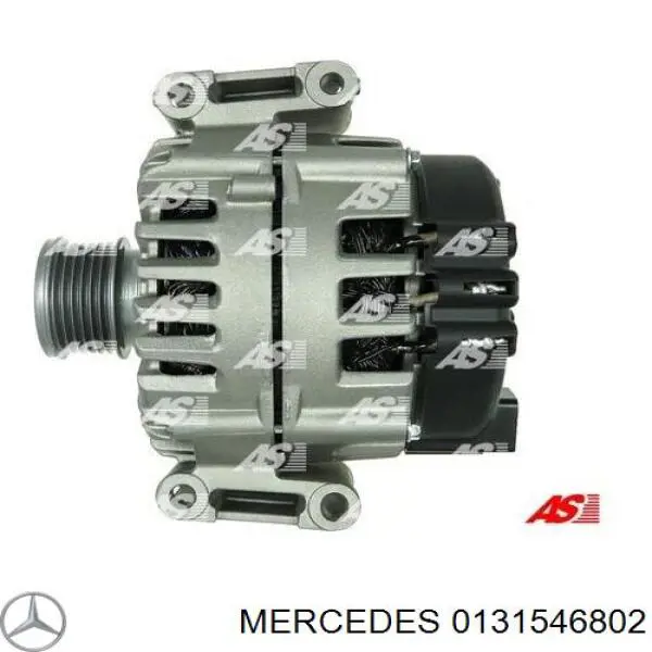 0131546802 Mercedes alternador