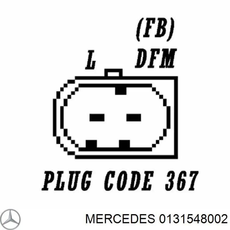 Alternador 0131548002 Mercedes