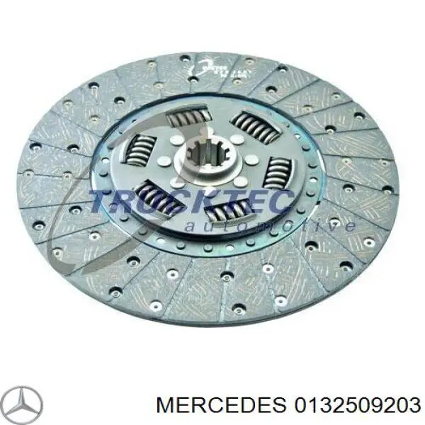 0132509203 Mercedes disco de embrague