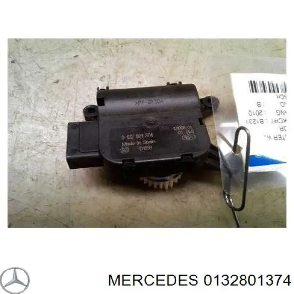 Comprar 0132801374 Mercedes Resistencia del ventilador del habitáculo trasera