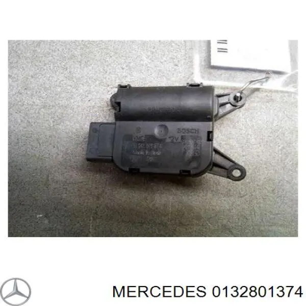 0132801374 Mercedes Resistencia del ventilador del habitáculo trasera