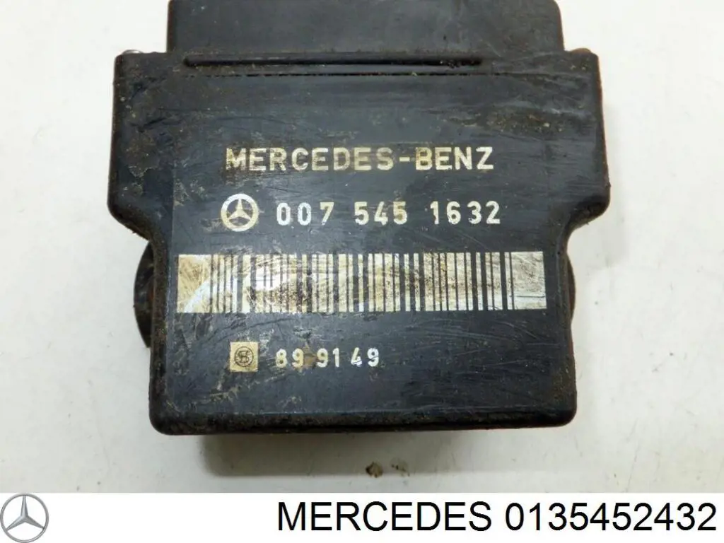 Relé de los calentadores 0135452432 Mercedes