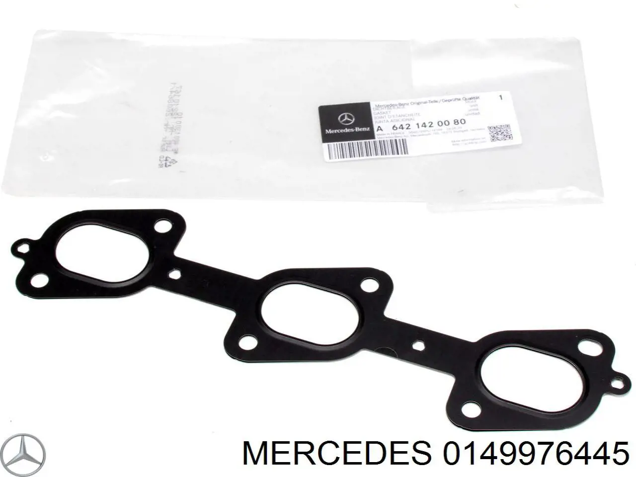 Anillo del conducto de aire de sobrealimentación Mercedes 0149976445