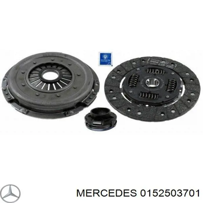 0152503701 Mercedes kit de embrague (3 partes)