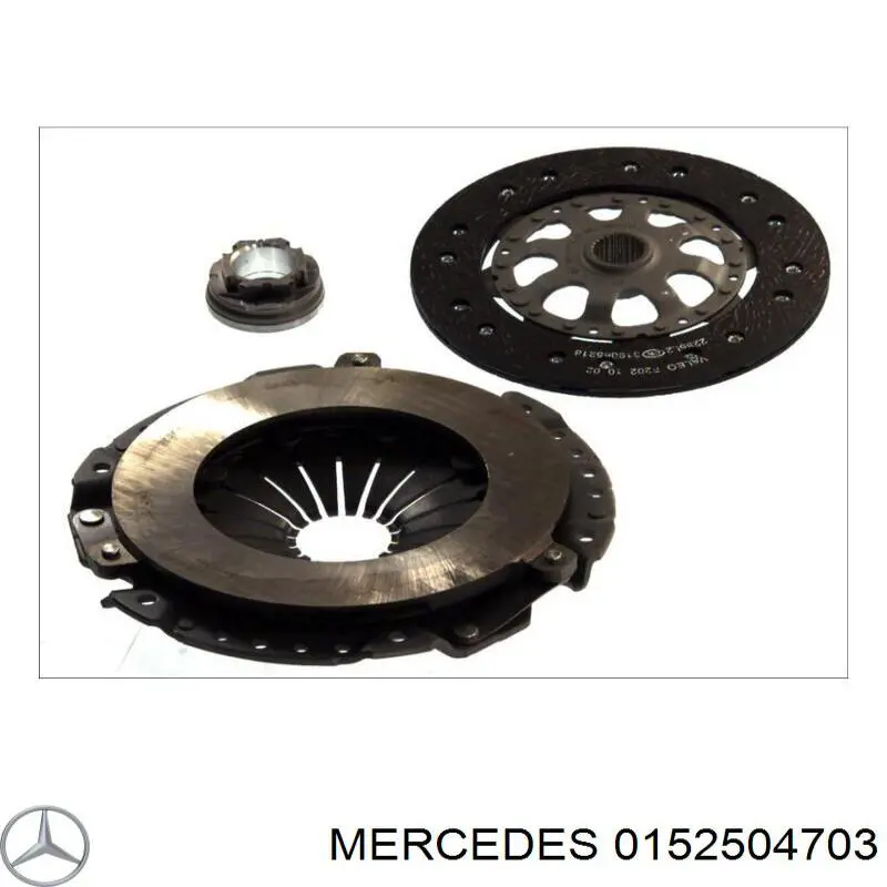 0152504703 Mercedes disco de embrague