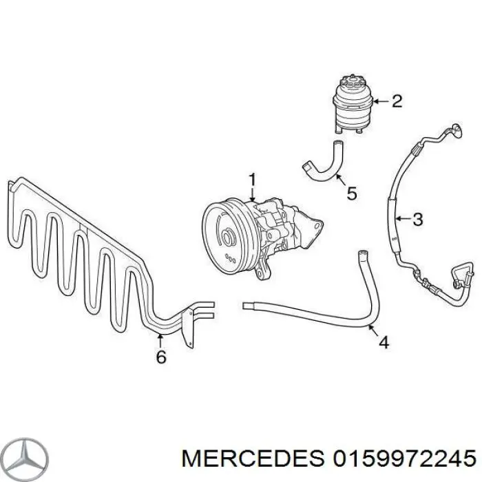 Junta Torica Para Accesorios De Cremallera De Direccion Mercedes Vito (639)