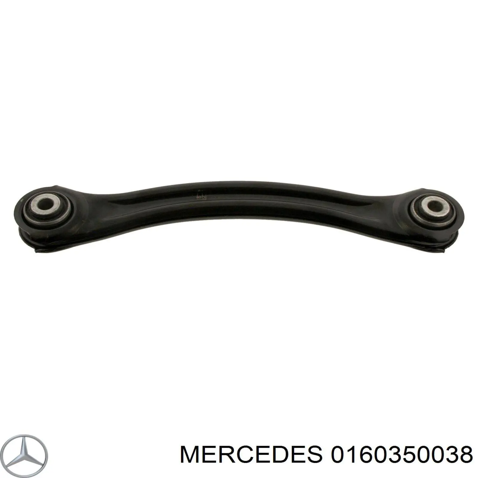 016 035 0038 Mercedes brazo suspension inferior trasero izquierdo/derecho
