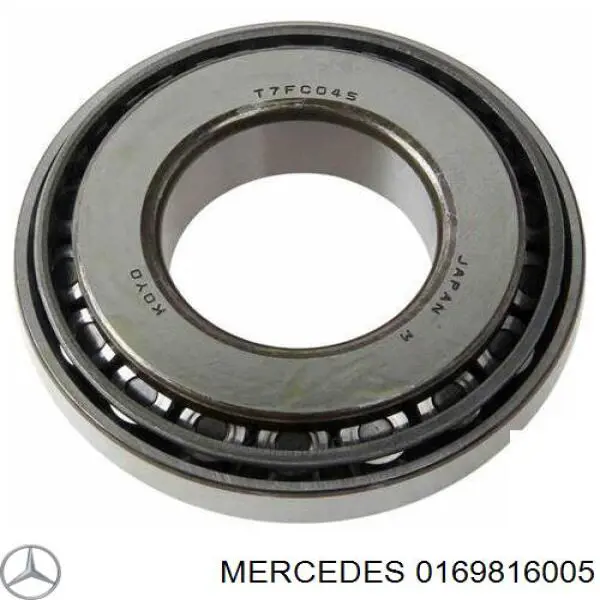 0169816005 Mercedes rodamiento piñón de diferencial trasero interior