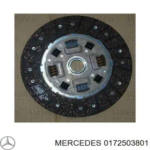 0172503801 Mercedes embrague