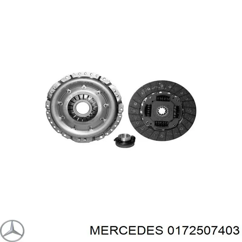 0172507403 Mercedes disco de embrague