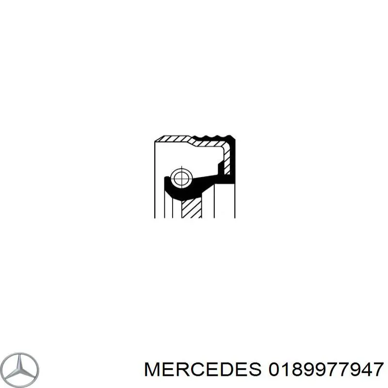 Retén de cigüeñal frontal Mercedes 0189977947 precio, desde 4,32 EUR