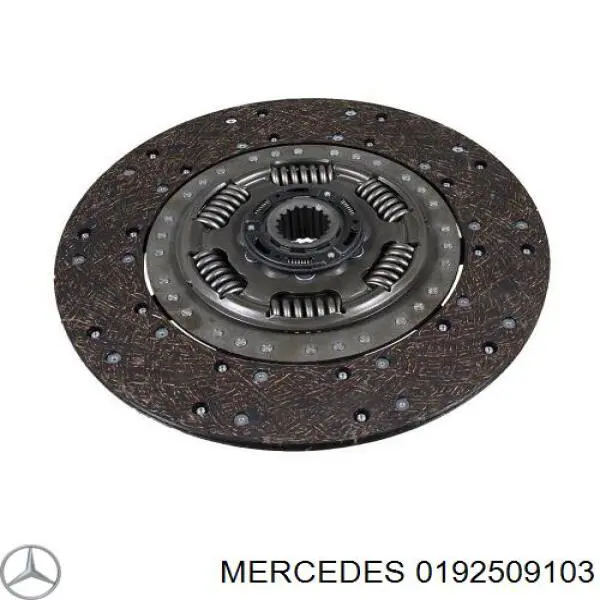 0192509103 Mercedes disco de embrague