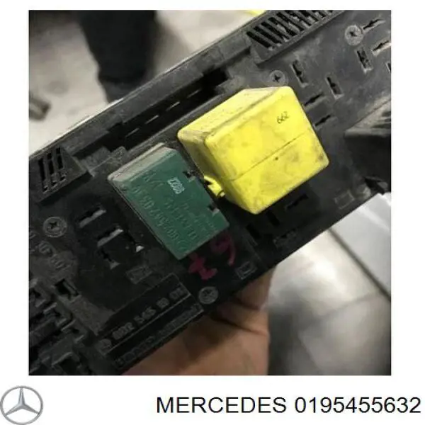0195455632 Mercedes unidad de control de sam, módulo de adquisición de señal