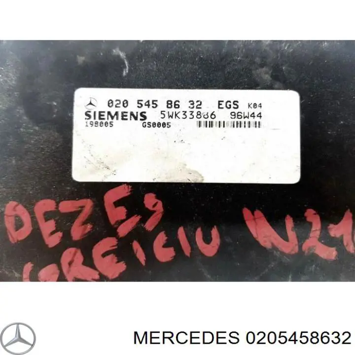 A0265458032 Mercedes modulo de control electronico (ecu)