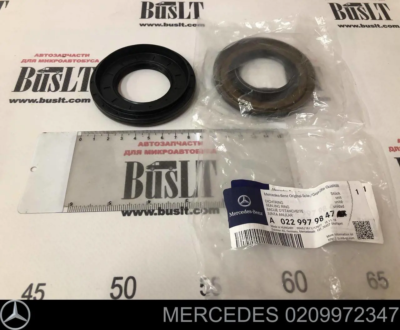 Retén interior del semieje trasero Mercedes 0209972347 precio, desde 10,24 EUR