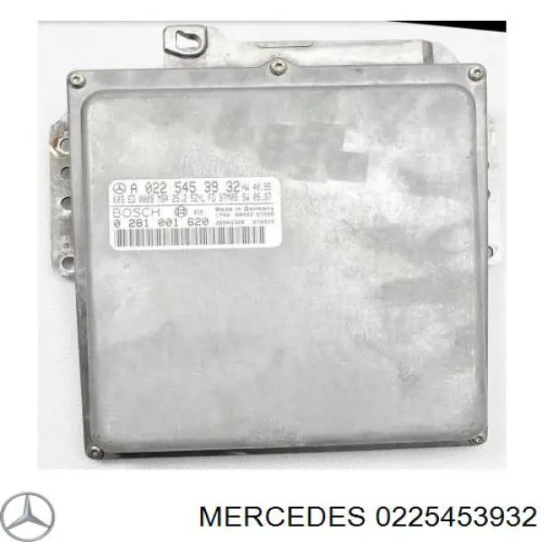 0225453932 Mercedes módulo de control del motor (ecu)