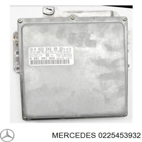 0225453932 Mercedes centralina del motor / modulo de control del motor (ecu)